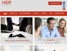 Tablet Screenshot of hsr.com.sg